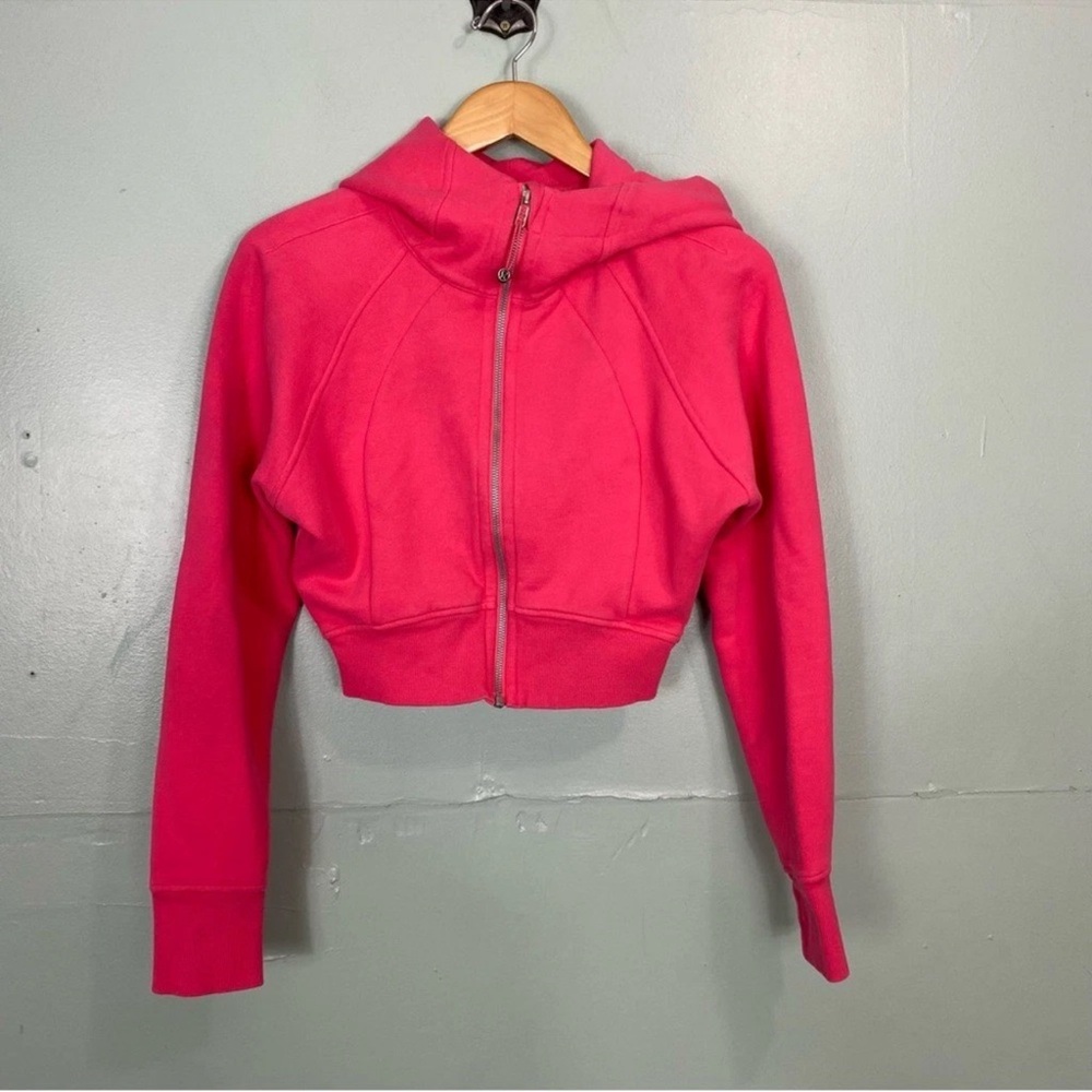 Lululemon Athletica Vibrant Pink Hoodie